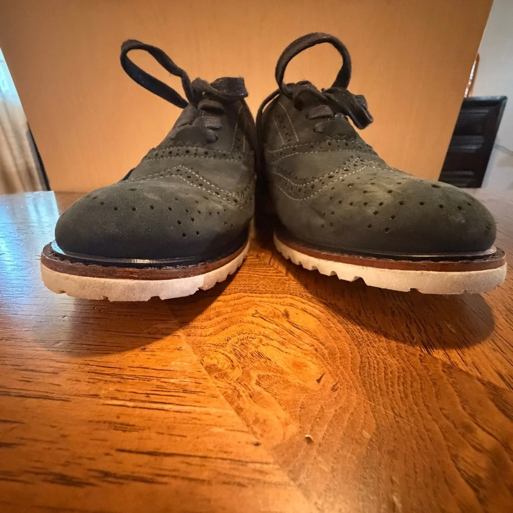 Boys Kenneth Cole Oxford Dress Shoes Navy